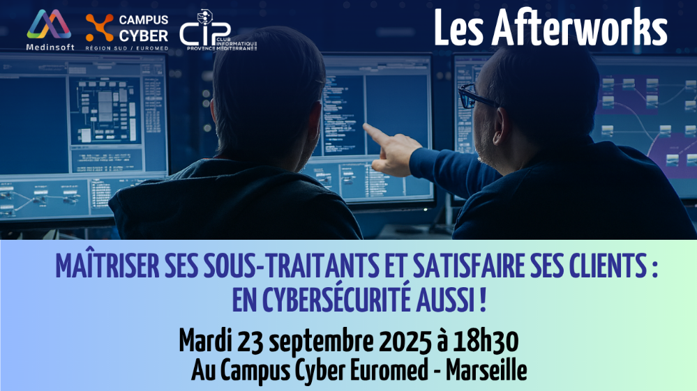 Afterwork – 23 septembre 2025  – Territoire 13